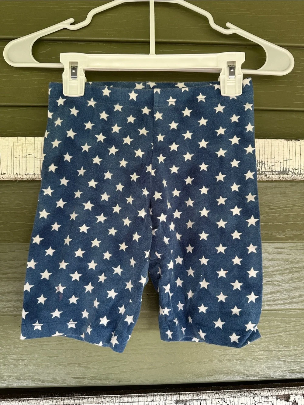 Old Navy Navy and White Star Print Kids Shorts
